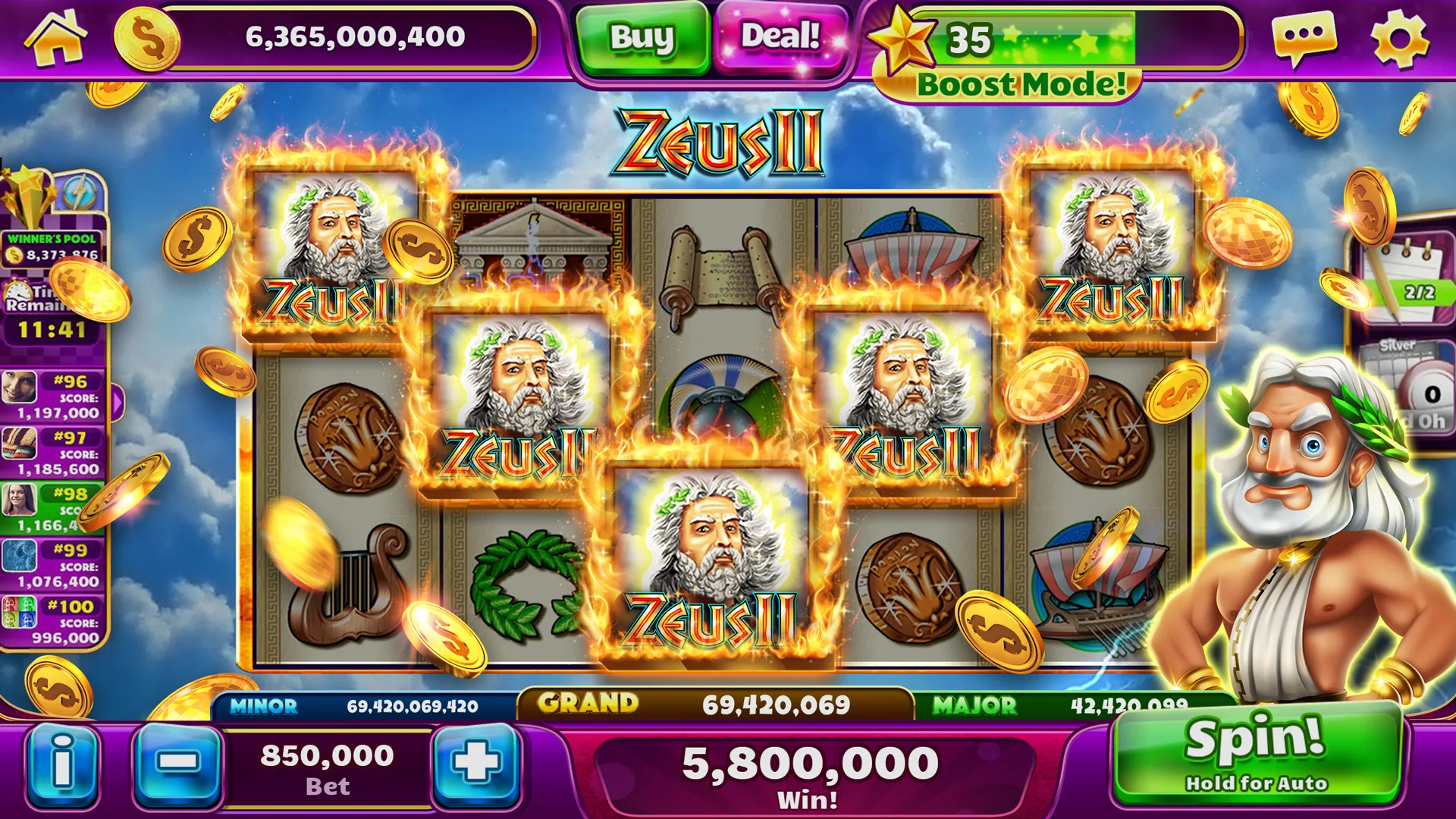 Giao diện trò chơi trong ứng dụng 3389bet